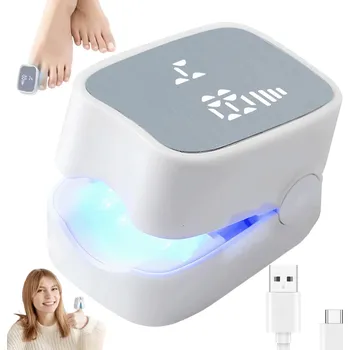 UV lampa na nehty UV LED Lampa pro léčbu plísně nehtů 470NM 910NM Světelná terapie