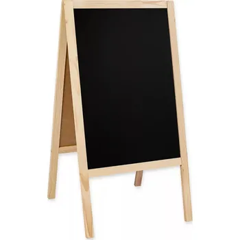 Kancelářský nábytek Dřevěný poutač 610x1180 - Přírodní