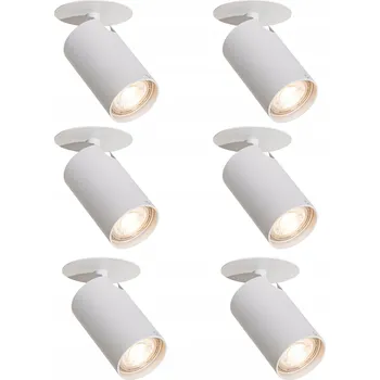 IP kamera Stropní reflektor kulatý QAZQA bílý