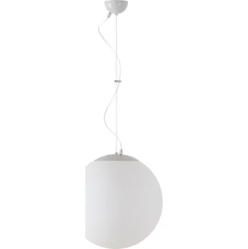 OSMONT ADR45370 ADRIA L3 závěsné skleněné svítidlo bílá IP40 40W E27 HF