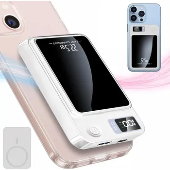 Powerbanka POWERBANKA 10000MAH 20W USB-C 15W MAGNETICKÁ NABÍJEČKA PRO SMARTPHONE