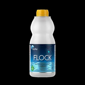 Bazénová chemie FLOCK 1 l, polymerový vločkovač a zjiskřovač
