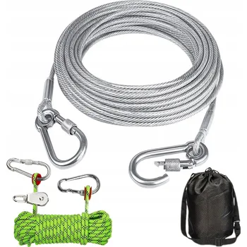 Vodítko pro psa Vodítko pro psa 15 m dlouhé, silné, reflexní, Treningové Vodítko silné, odolné