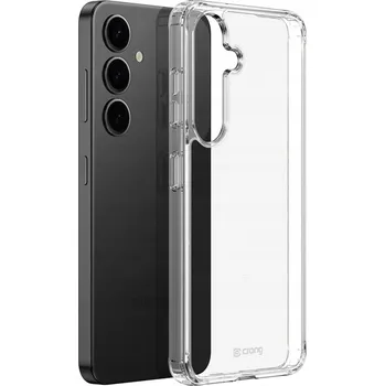 Pouzdro na mobilní telefon Průhledný Crong Crystal Shield Cover - Samsung Galaxy S25+ ( Pouzdro )
