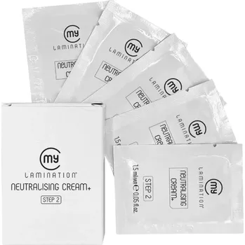 Péče o řasy a obočí My Lamination My Lamination® Rychlý Neutralising cream+ sáčky 5 x 1,5 ml