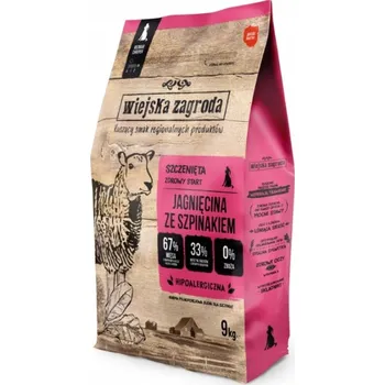 Krmivo pro psa Wiejska Zagroda suché krmivo krmivo jehněčí maso 9 kg