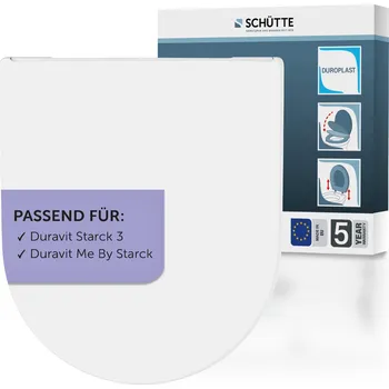 WC sedátko WC sedátko Schütte 4008431828152 bílé, duroplast