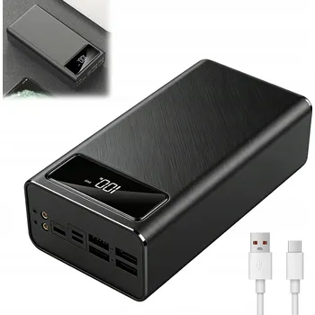 Powerbanka POWERBANKA 4XUSB USB-C SILNÁ TURBO NABÍJENÍ S BATERKOU 50000MAH