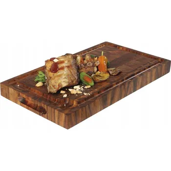 Kuchyňské prkénko Zassenhaus Prkénko s drážkou 45 × 25 × 4 cm akácie