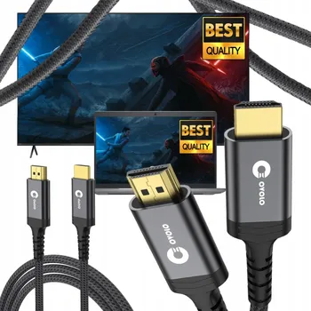 Video kabel Kabel OVOLO PREMIUM MĚĎ OFC CERTIFIKOVANÝ SLIM 48BIT HDMI - HDMI 10 m