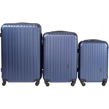 Wings Sada pevných kufrů ABS 2011 FLAMINGO, 198 l