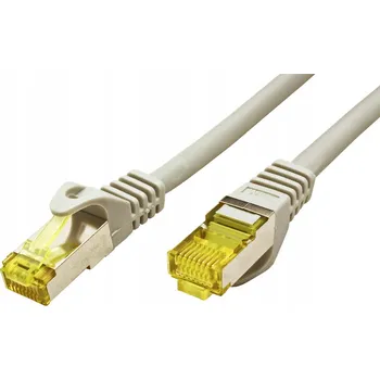 Síťový kabel Patchcord Goobay S/FTP 6a RJ45 / RJ45 2 m šedý