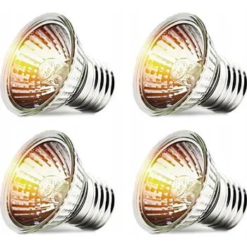 Teraristika VÝHŘEVNÁ LAMPA PRO ŽELVY, 4 ŽÁROVKY UVA UVB, VÝHŘEVNÁ LAMPA PRO PLAZY DO TERÁRIA