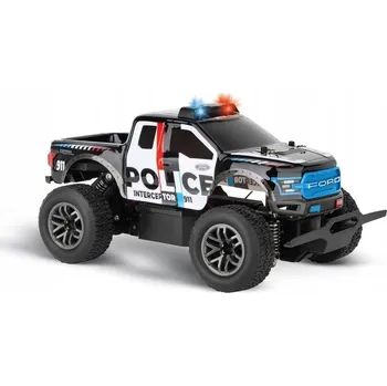 RC model auta RC auto Ford F-150 Raptor Police 2,4 GHz. Carrera