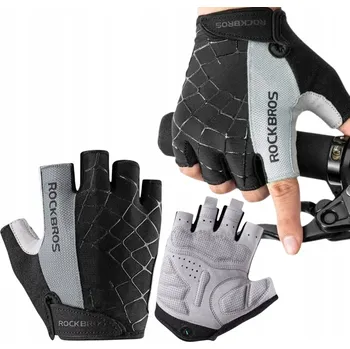 Chránič rukou Cyklistické rukavice Rockbros S109GR velikost S - šedé