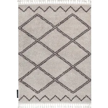 Koberec Kusový koberec Berber Asila B5970 cream and brown 80x150 cm
