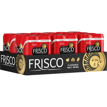 Pivo Frisco Brusinka 0,33l plech - karton