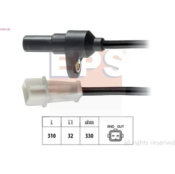 Motor automobilu Generátor impulsů, klikový hřídel EPS 1.953.142