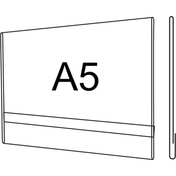Plastova Kapsa O A5 na šířku Plastova Kapsa O A5 na šířku - 1 ks