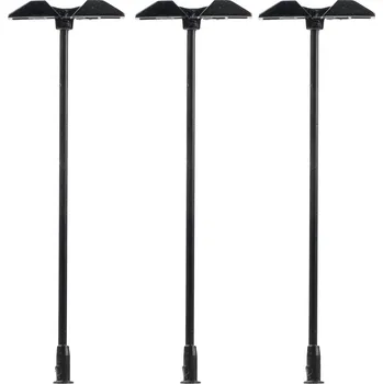 Modelová železnice Faller N osvětlení nástupiště dvojité hotový model 272132 3 ks