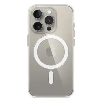 Pouzdro na mobilní telefon MT223ZM/A Apple Clear Kryt vč. MagSafe pro iPhone 15 Pro Transparent (Pošk. Balení)