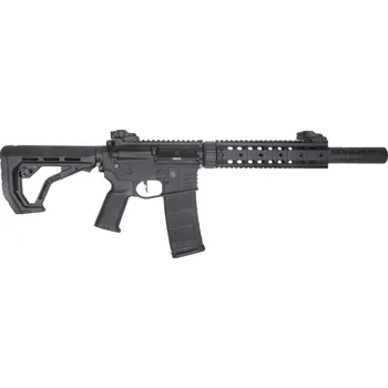 Airsoftová zbraň Delta Armory airsoftová zbraň AR15 Charlie SilentOps 9" EAGLE - černá