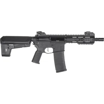 Airsoftová zbraň Delta Armory airsoft zbraň M4 AR15 M-LOK 6,5" Charlie - černá