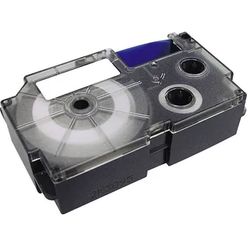 Kotouček do pokladny a tiskárny štítků Casio XR-24WE1 páska do štítkovače originál 24 mm Barva pásky: bílá Barva písma: černá, 8 m