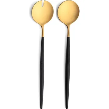 Příbor Příbor na salát Cutipol GOA D.29cm zlatý/černá rukojeť