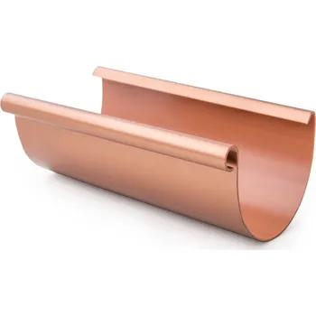 okap GMT plastový okapový žlab 100 x 4000 mm měděná