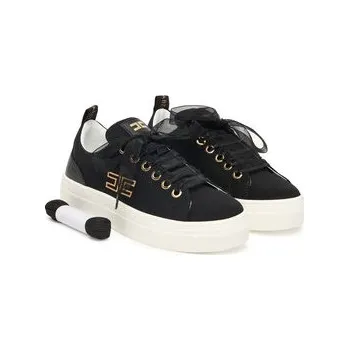 Dámské tenisky Elisabetta Franchi Sneakersy F4A9-E0528-1256 S Černá 34