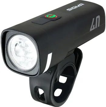 Cyklosvítilna světlo přední SIGMA AURA 40 USB-C, černé