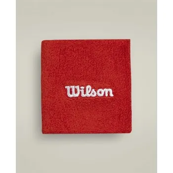 Potítko Potítko Wilson U TERRY LOGO WRISTBANDS OS Červená, Bílá