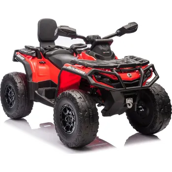 Dětské elektrovozidlo LEAN Toys Čtyřkolka Can Am Outlander 4x4 DK-CA005 Červená