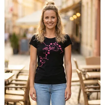 Dámské tričko Dámské triko ALTISPORT CARRYOVER ALW009F61 ČERNÁ XXL