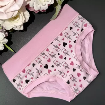 Dívčí kalhotky ALVADA B9716 pink 8 (Velikost 128)