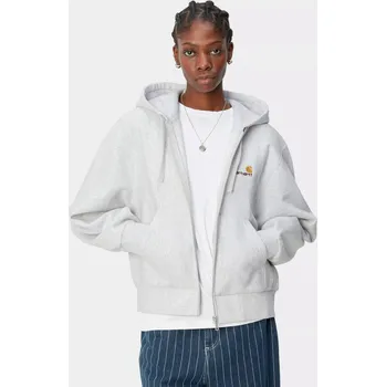 Dámská mikina Carhartt WIP American Script ZHD (ash heather) M, šedá