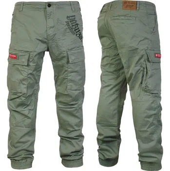 Pánské kalhoty kalhoty Yakuza Premium Selection cargo 3854 zelené olivové Velikost: XL