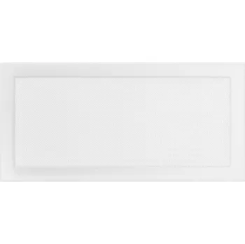 Větrací mřížka KRATKI Krbová mřížka 22x45 BASIC bílá