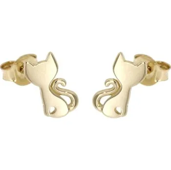 Náušnice Zlatnictví U Kostela Zlaté náušnice kočky 029ž 1354139342