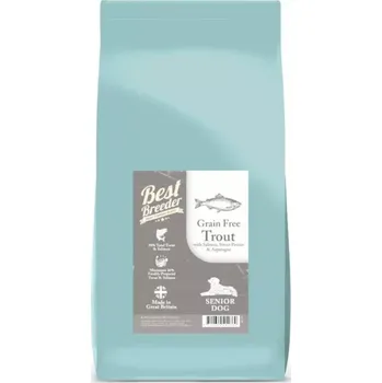 Krmivo pro psa Best Breeder GF Senior Trout with Salmon 12kg