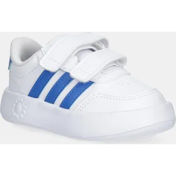 Chlapecké tenisky Dětské tenisky adidas BREAKNET 3.0 JS3678 bílá 00X, EUR 24