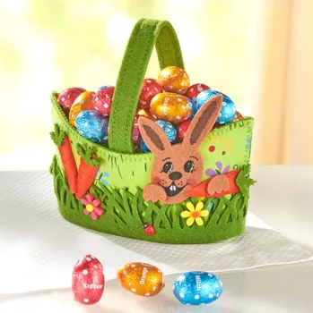 Čokoláda 3Pagen Velikonoční košíček s plněnými vajíčky 000