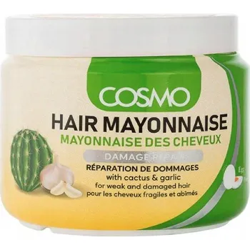 Vlasová regenerace COSMO HAIR MAYONNAISE REGENERAČNÍ MASKA NA POŠKOZENÉ VLASY 500ML