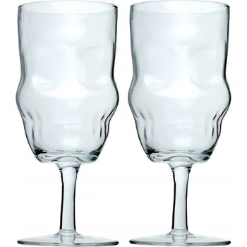 Sklenice Skleničky na koktejly Puckator černé 400ml 2 ks