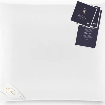 Polštář Polštář ROYAL, tvrdý, husí prach 100%, 50x60 AMZ, bílý