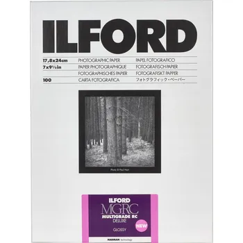 Fotopapír Lesklý fotopapír Ilford 18x24 cm, 190 g/m2, 100 ks