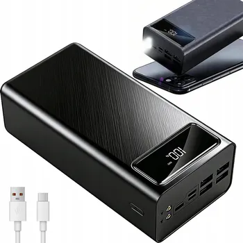 Powerbanka RYCHLÁ POWERBANKA S DISPLEJEM 50000mAh USB-C USB-A