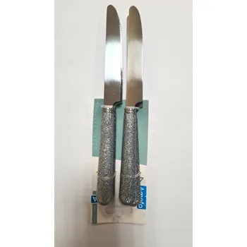 Příbor Sada příborů Amefa - nůž stolní 4 ks - stříbrná