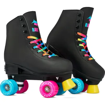 Sport RAVEN Nastavitelné kolečkové retro brusle Raven Iris 39/42 RŮŽOVÁ|ČERNÁ